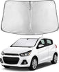 Econour Car Windshield Sun Shade, Front Window Sun Blocker for SUVs,Sedan