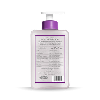 Native Liquid Hand Soap, Toasted Vanilla & Honey Scent, Non-Drying Formula for Soft, Smooth Hands, Made with Plant-Based Cleansers, Sulfate & Paraben Free, 13 oz Bottle