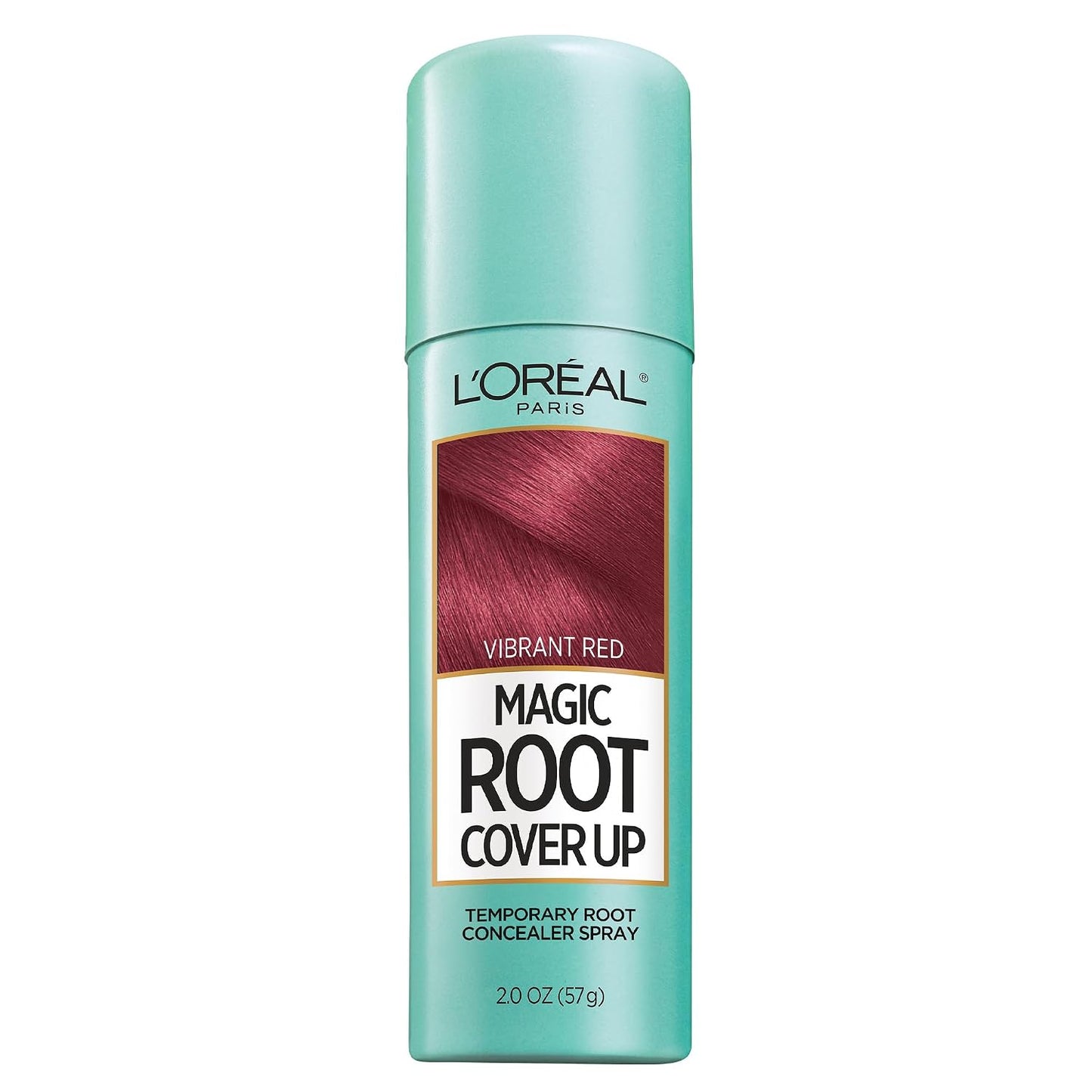 L'Oreal Paris Magic Root Cover Up Gray Hair Spray, 100% Gray Hair Coverage with Buildable, Lightweight, Transfer-Resistant, and Temporary Formula, Ammonia-Free, Dark Blonde, 2 oz (1 Count)