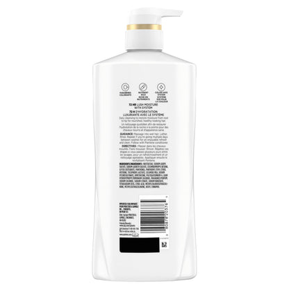 Pantene Shampoo & Conditioner Set, Daily Moisture Renewal - Pro-V Nutrients for Dry, Color-Treated, Straight to Curly Hair, 72-Hour Hydration & Softness, 52.8 Oz Total + Miracle Rescue Shot (0.5 Oz)