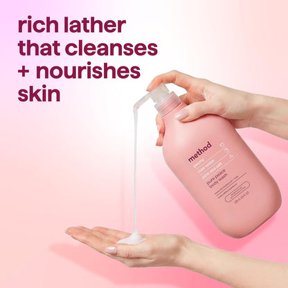 Method Body Wash, Island Mist-Leaves Skin Feeling Soft & Moisturized, Made Without Parabens, Notes of Hibiscus, Mango Nectar & Passion Fruit, 28 fl oz