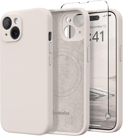 Magnetic for iPhone 17 Case Silicone Matcha