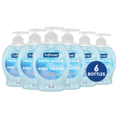 Softsoap Liquid Hand Soap, Fresh Breeze - 7.5 fluid ounce (Packaging May Vary)