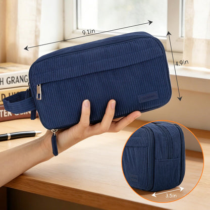 Cute Big Pencil Case Pouch Bag with Handle for Teen Girls Boy Gift