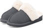 Litfun Fuzzy Slippers for Women Memory Foam Indoor House Shoes