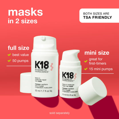 K18 Leave-In Molecular Repair Hair Mask