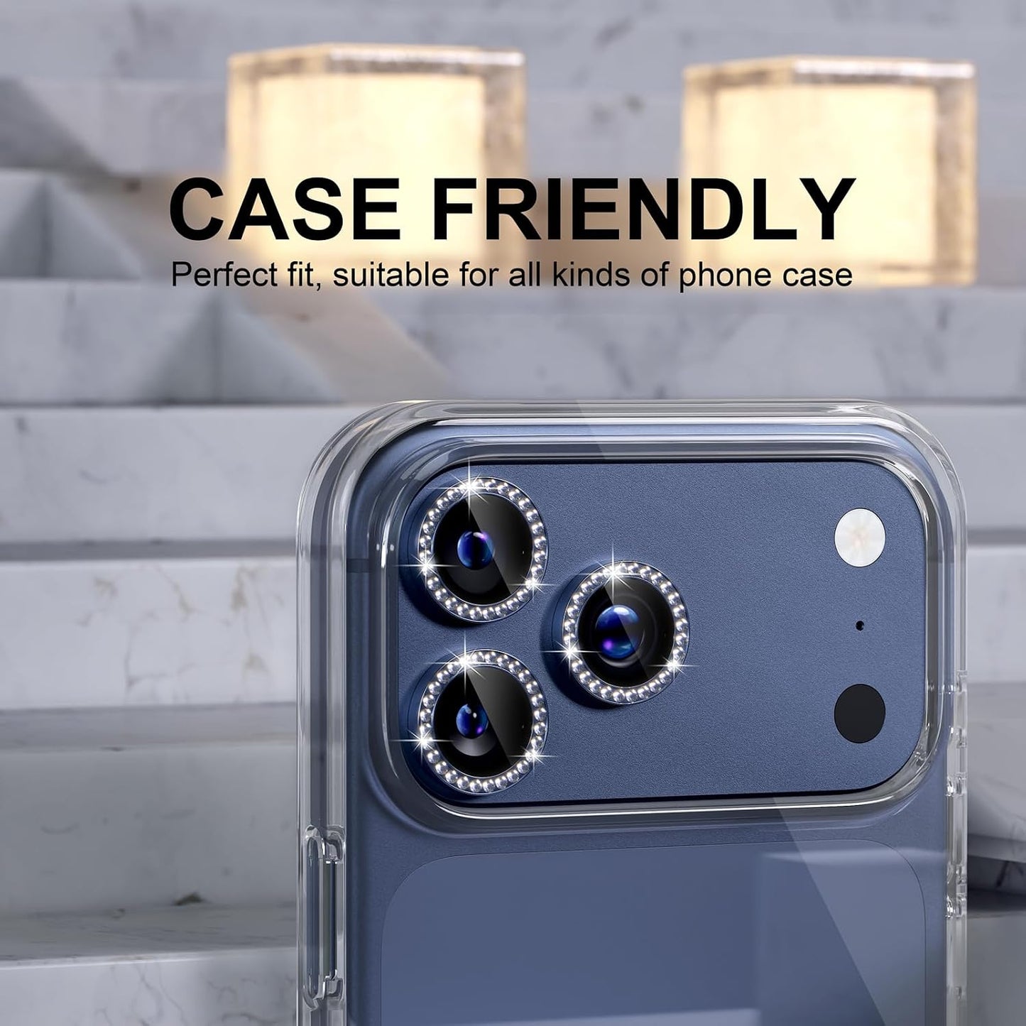 Choiche for iPhone 16 Pro/iPhone 16 Pro Max Camera Lens Protector