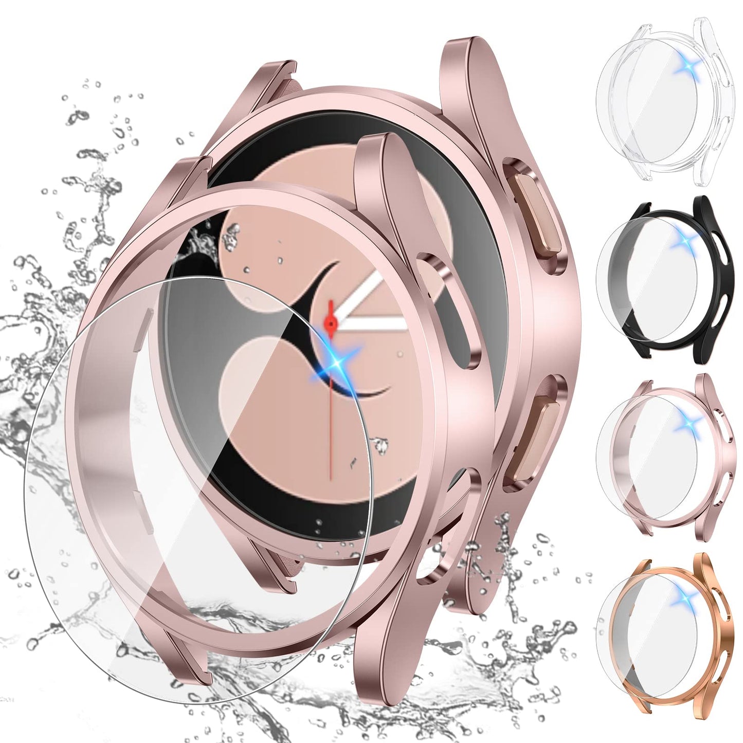 Tensea 5+5PCS for Samsung Galaxy Watch Ultra 47mm Screen Protector Case
