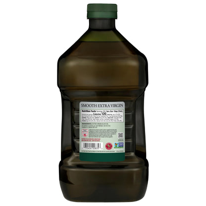 Pompeian Smooth Extra Virgin Olive Oil - 68 fl oz (2 L)