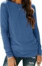 AUTOMET Women's Long Sleeve Crewneck Shirts Casual Basic Tops