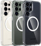 FNTCASE for iPhone 17 Pro Case Clear Magnetic with Screen Protector