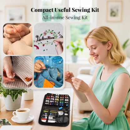 Coquimbo Sewing Kit for Adults, Christmas Stocking Stuffers for Teen Girls