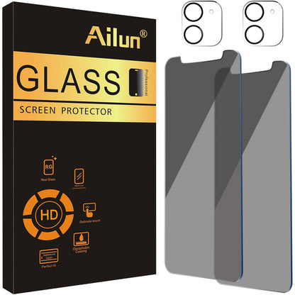 Ailun Privacy Screen Protector+Camera Lens Protector for iPhone 17 Pro Max