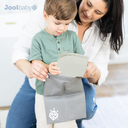 Jool Baby Folding Travel Potty Training Seat – Easy-Remove Pull Tab (Sage)