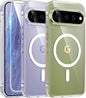 FNTCASE for iPhone 17 Pro Case Clear Magnetic with Screen Protector