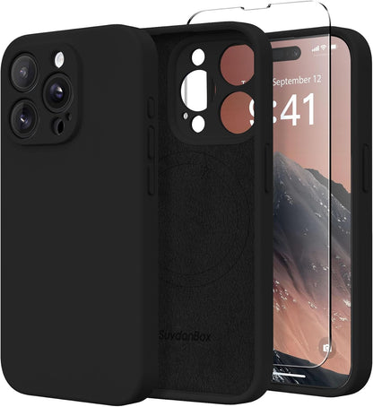 Magnetic for iPhone 17 Case Silicone Matcha