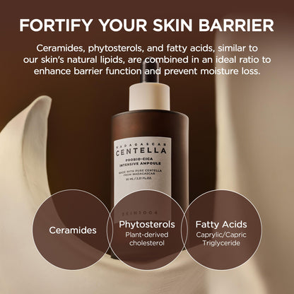 SKIN1004 [Hudson's Pick] Madagascar Centella Ampoule, Korean Face Serum with Centella Asiatica for Hydrating & Moisturizing, Soothing Facial Serum for Skin Balance, Korean Skin Care, 1.85 fl.oz, 55ml