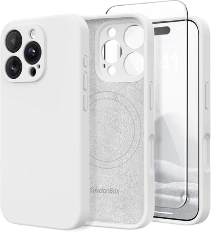 Magnetic for iPhone 17 Case Silicone Matcha