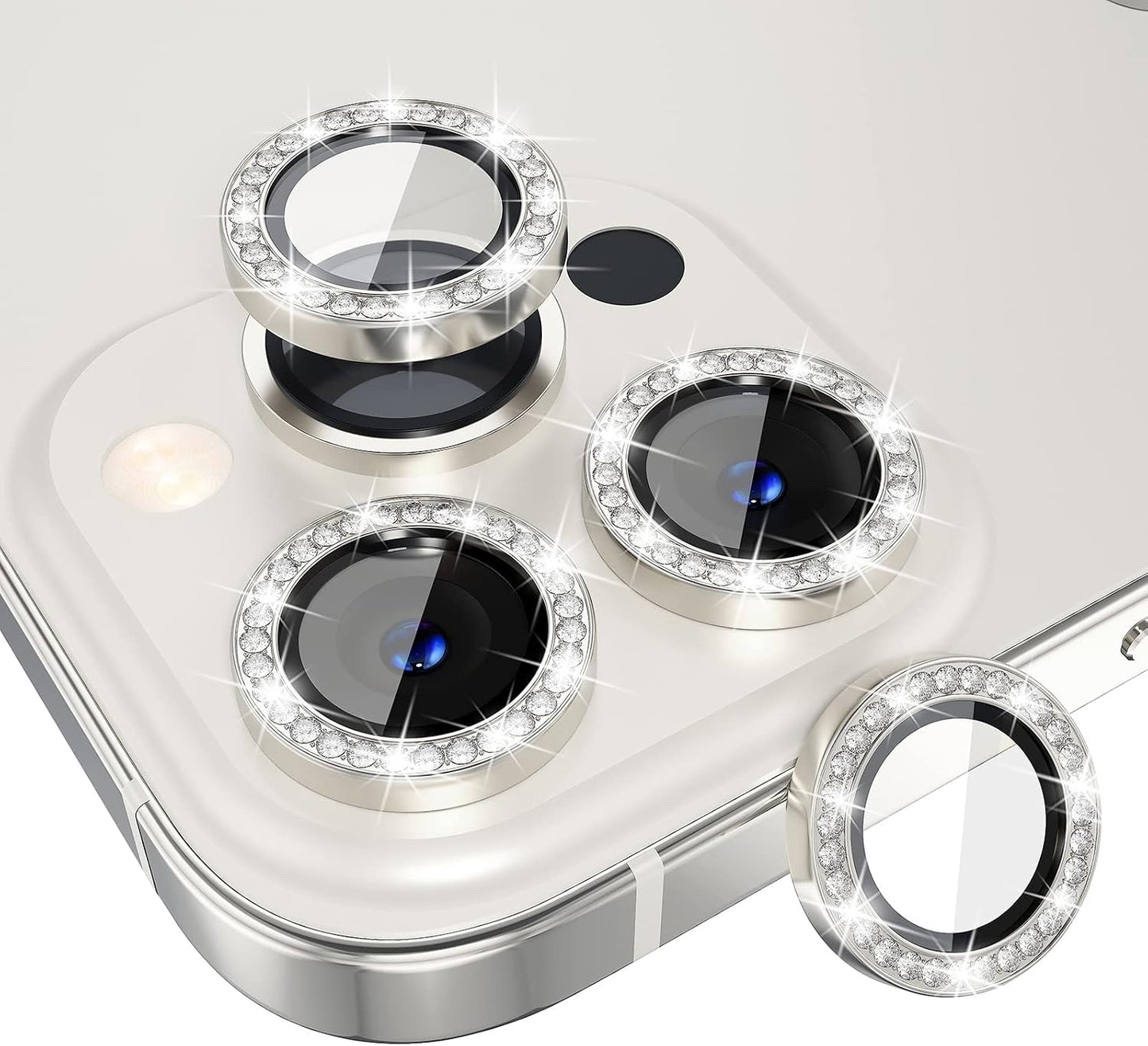 Choiche for iPhone 16 Pro/iPhone 16 Pro Max Camera Lens Protector