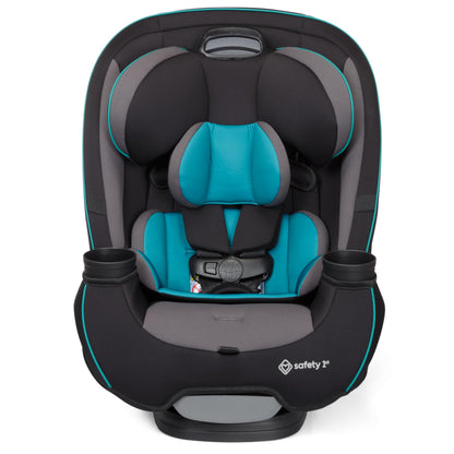 Safety 1st Grow and Go All-in-One Convertible Car Seat, Rear Facing, 5-40 lbs, Forward Facing (30–65 lbs), High Back Booster Seat 40-100 pounds, Alaskan Blue