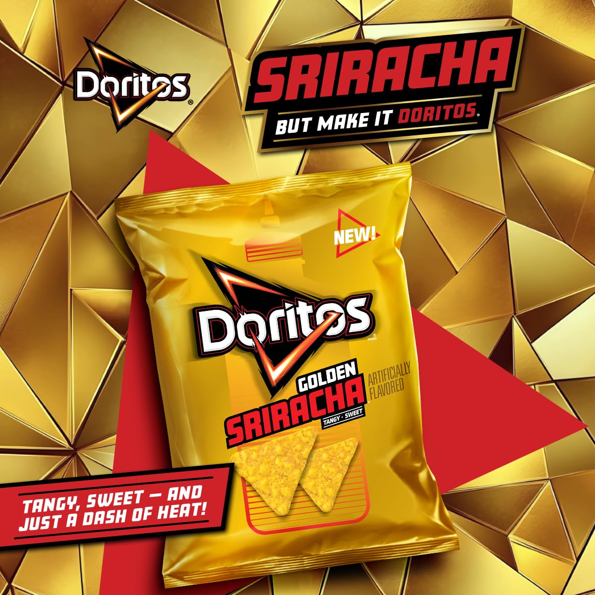 Doritos Flavored Tortilla Chips, Nacho Cheese, 1 Ounce (Pack of 40)