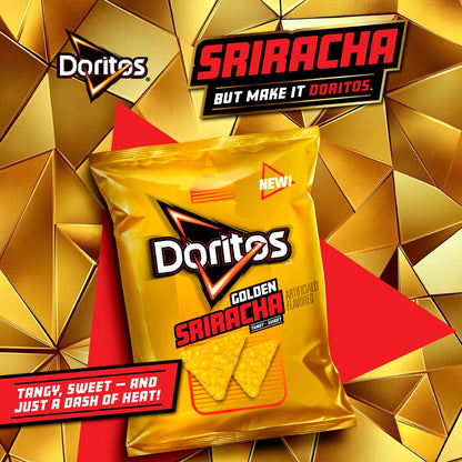 Doritos Flavored Tortilla Chips, Nacho Cheese, 1 Ounce (Pack of 40)