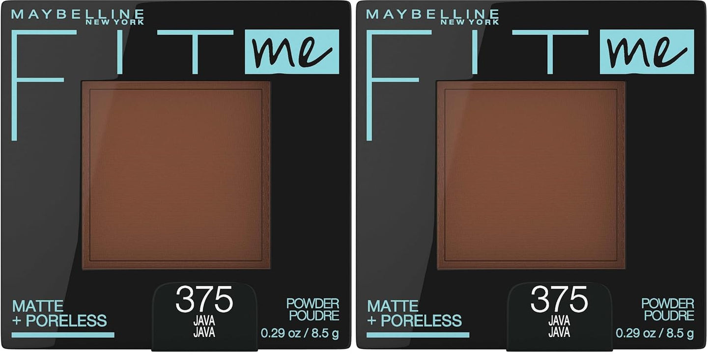 Maybelline Fit Me Matte + Poreless Pressed Face Powder Makeup & Setting Powder, Buff Beige, 1 Count
