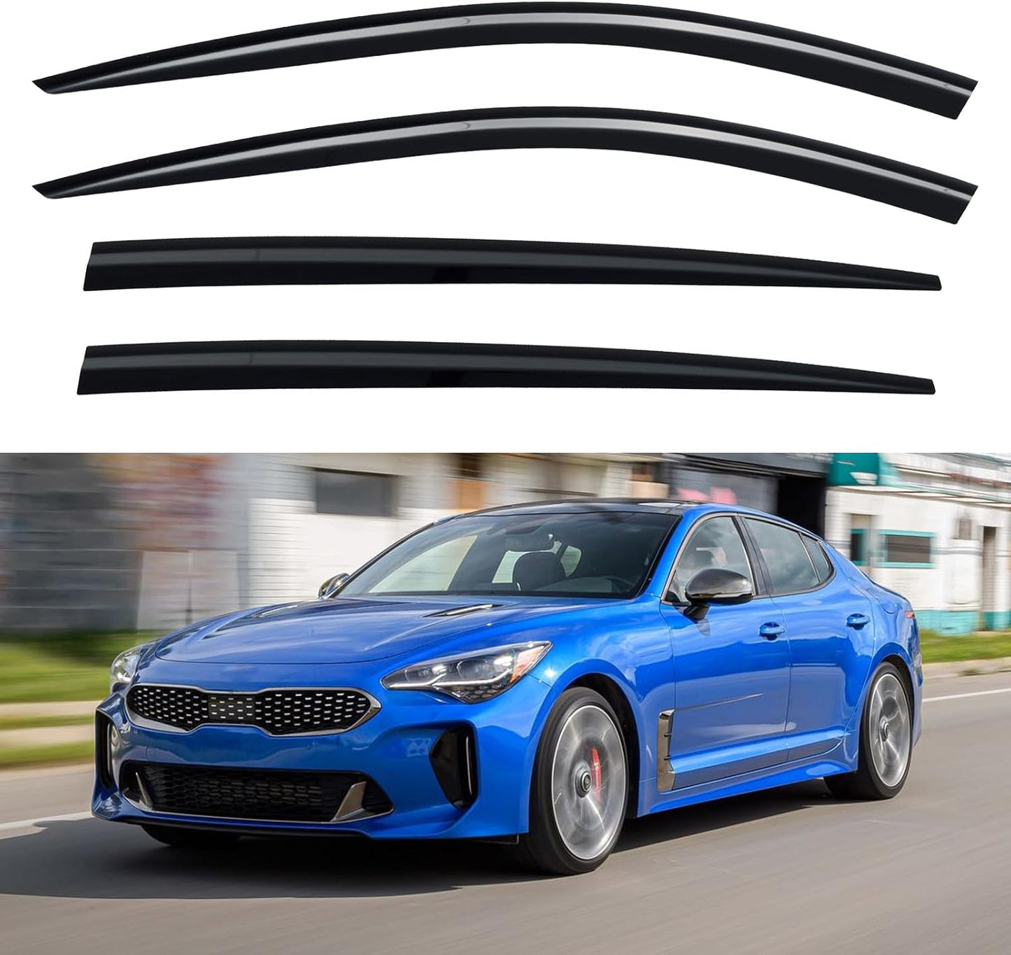 Window Visors Rain Guards for 2020-2025 Nissan Sentra