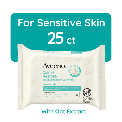 Aveeno Daily Moisturizing Body Lotion for Normal to Dry Skin, Moisturizer with Soothing Prebiotic Oat, Non Greasy, Non Comedogenic, Fragrance Free Body Lotion for Women & Men, 18 Fl Oz
