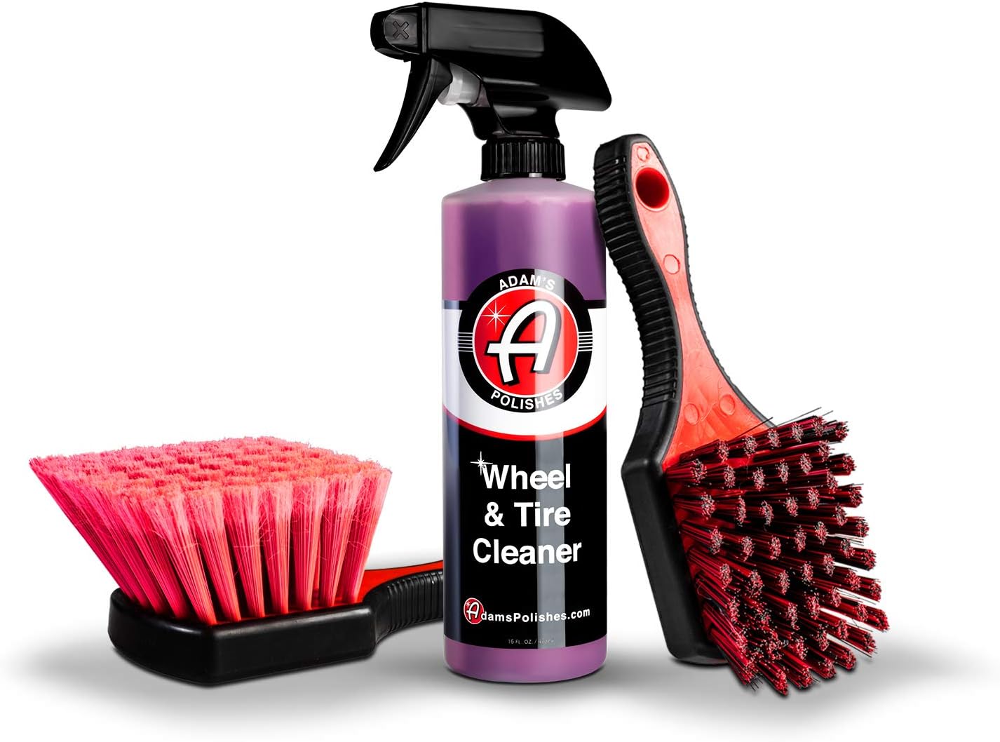 Adam's Polishes Wheel & Tire Cleaner Gallon - Professional All in One Tire & Wheel Car Wash Wheel Well Cleaning Spray for Car Detailing | Safe On Most Rim Finishes