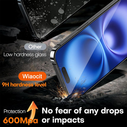 Wiaocit Tempered Glass Privacy Screen Protector for iPhone 15 Pro