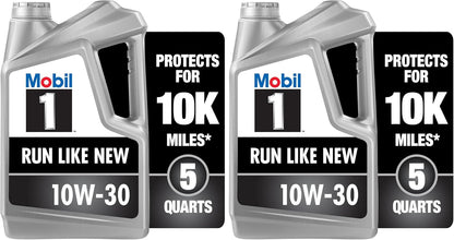 Mobil 1 European Car Formula Full Synthetic Motor Oil 0W-40, 5 Quart
