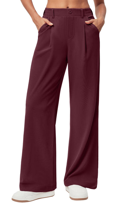 Ewedoos Wide Leg Dress Work Pants for Women Business Casual Office Outfits