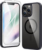 FNTCASE for iPhone 17 Pro Case Clear Magnetic with Screen Protector