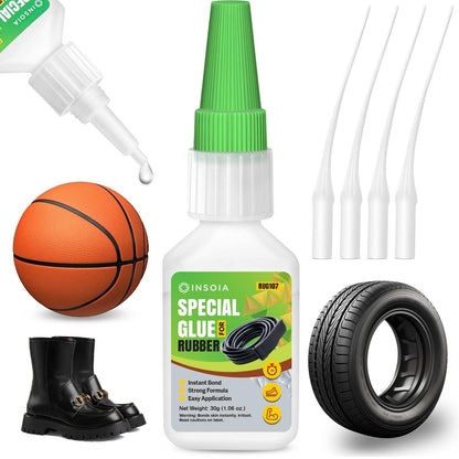INSOIA Super Medium CA Glue, 20g, Strong Bond, with Precision Tips