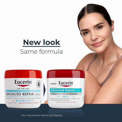 Eucerin Advanced Repair Lotion, Urea Enriched, 16.9 FL OZ