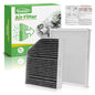 Engine+Cabin Air Filter Fit for 2014-2020 Rogue, 2017-2022 Rogue Sport