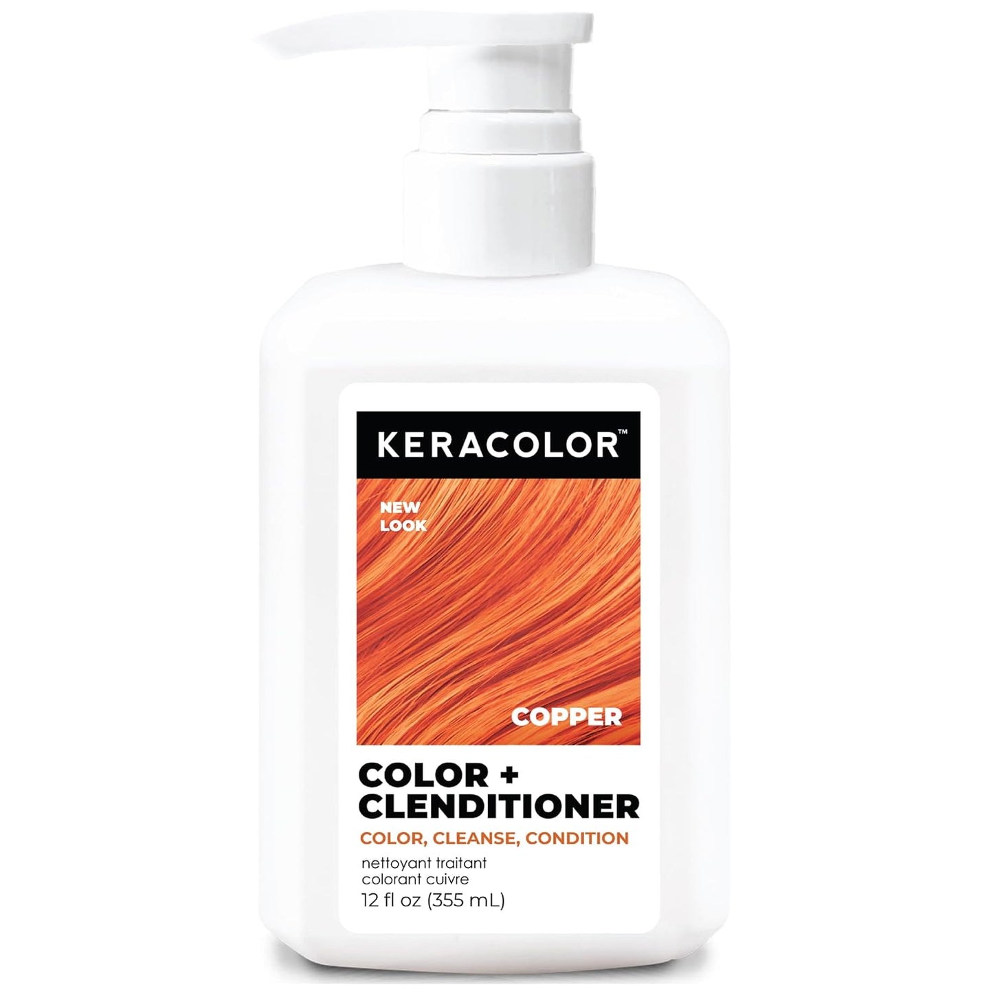 Keracolor Color + Clenditioner, Semi-Permanent Hair Color, 23 Shades