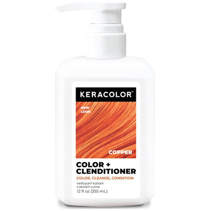 Keracolor Color + Clenditioner, Semi-Permanent Hair Color, 23 Shades