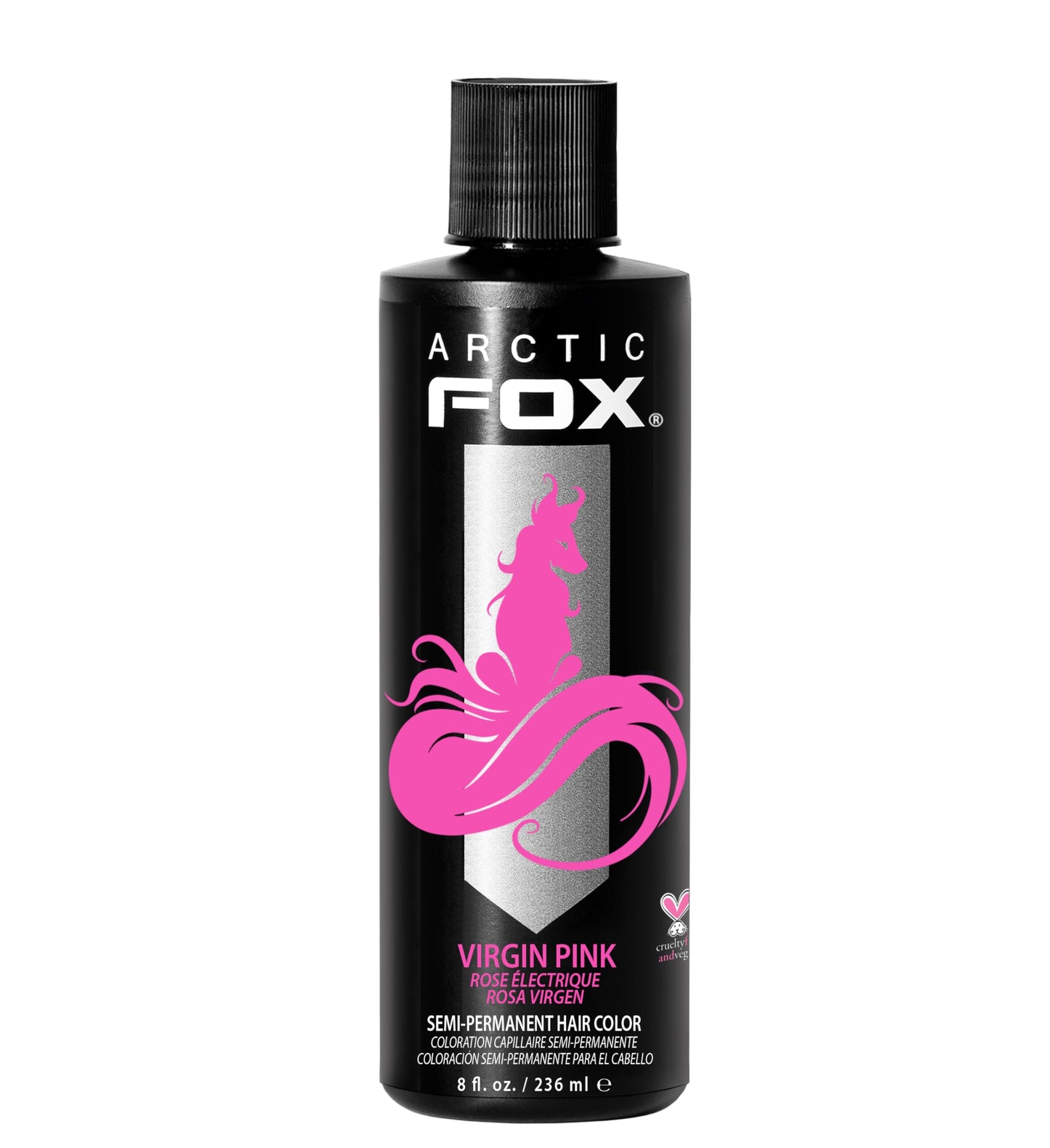 ARCTIC FOX Semi-Permanent Hair Dye - Sunset Orange, Vegan - 2 x 8 oz