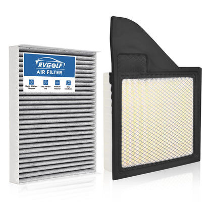 Engine+Cabin Air Filter Fit for 2014-2020 Rogue, 2017-2022 Rogue Sport