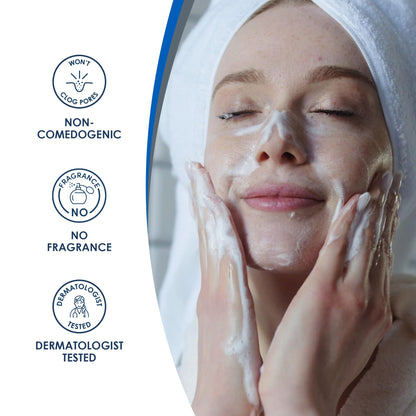 Vanicream Gentle Facial Cleaner, pH-Balanced Face Wash, 8 Fl Oz