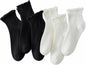 Hstyle 6 Pairs of Ruffle Socks Women, Cute Ruffle Ankle Socks
