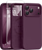 GONEZ Magnetic for iPhone 17 Pro Max Case, Silicone Cover Stone