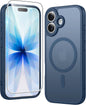 FNTCASE for iPhone 17 Pro Case Clear Magnetic with Screen Protector