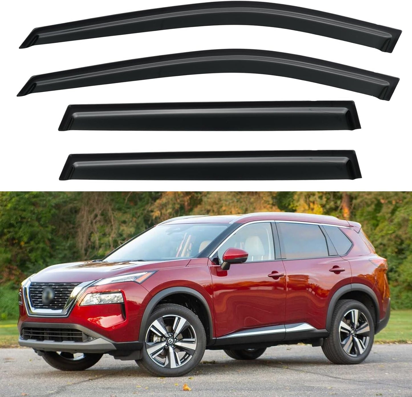 Window Visors Rain Guards for 2020-2025 Nissan Sentra