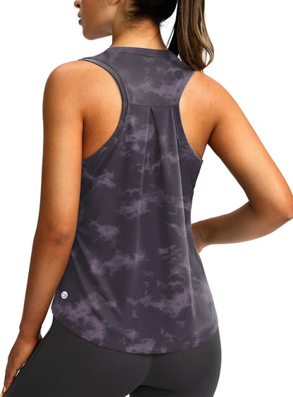 G Gradual Women's Workout Tops Racerback Athletic Tank Tops