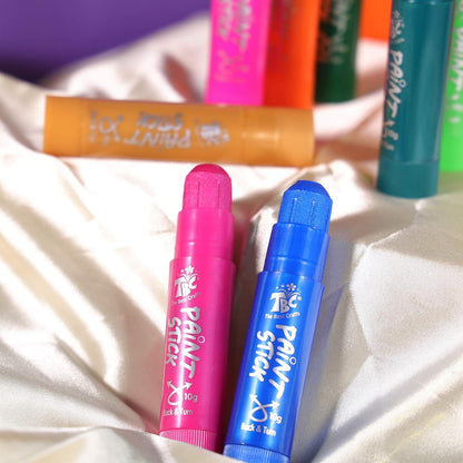 TBC The Best Crafts Paint Sticks for Kids Ages 2-8, 12 Classic Colors