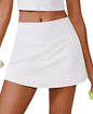 PINSPARK 14" Womens Tennis Skirt High Waisted Golf Skort with 2 Pockets