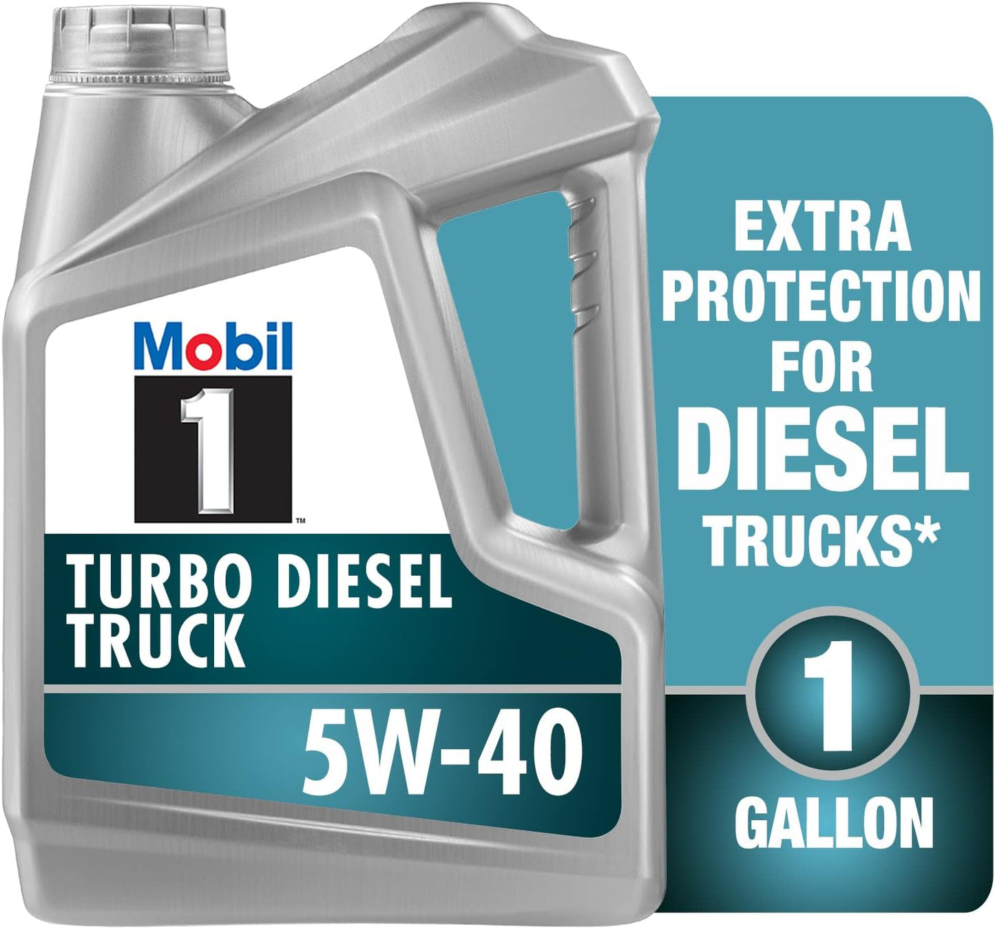 Mobil 1 European Car Formula Full Synthetic Motor Oil 0W-40, 5 Quart